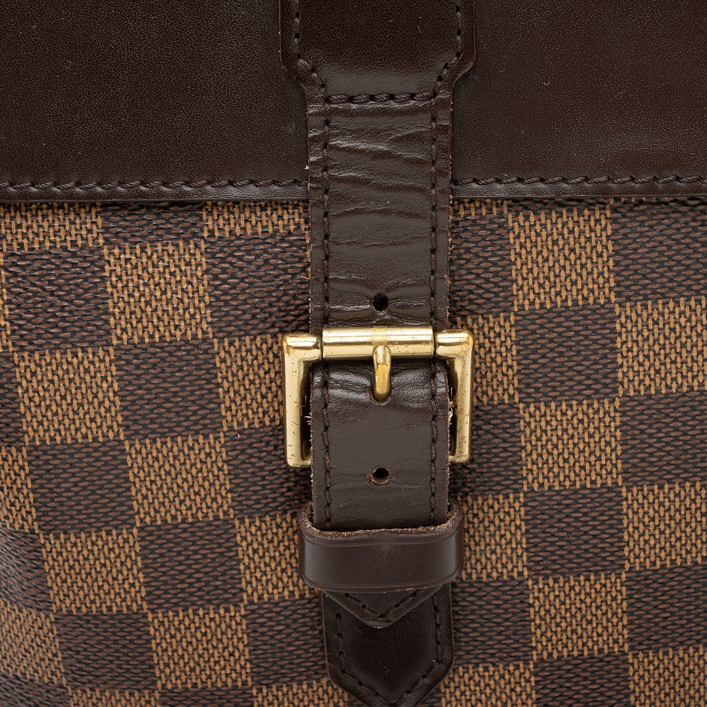 Louis Vuitton Vintage Damier Ebene Soho Backpack