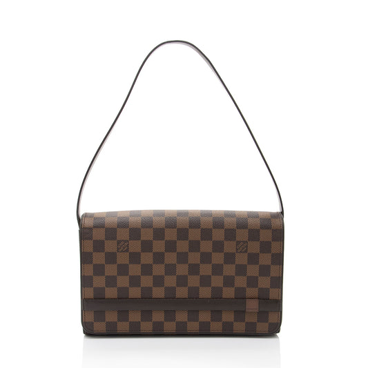 Louis Vuitton Vintage Damier Ebene Tribeca Shoulder Bag (SHF-rYLmKV)