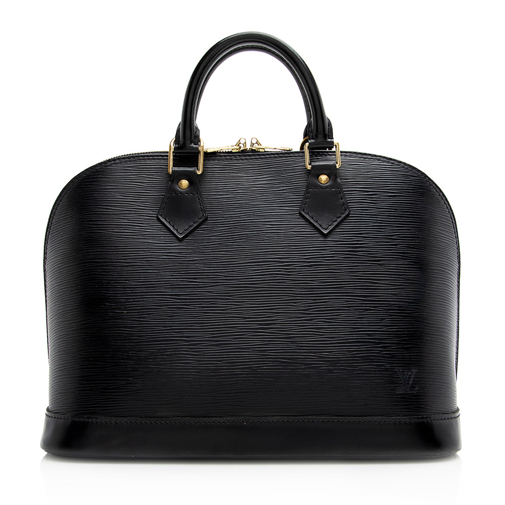 Louis Vuitton Vintage Epi Leather Alma PM Satchel (SHF-21340)