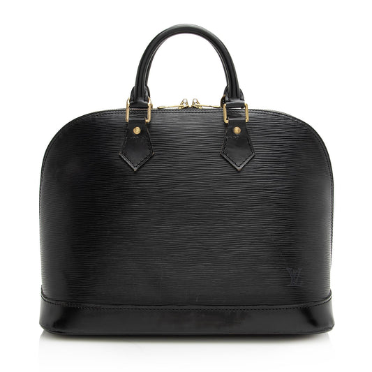 Louis Vuitton Vintage Epi Leather Alma PM Satchel (SHF-22820)