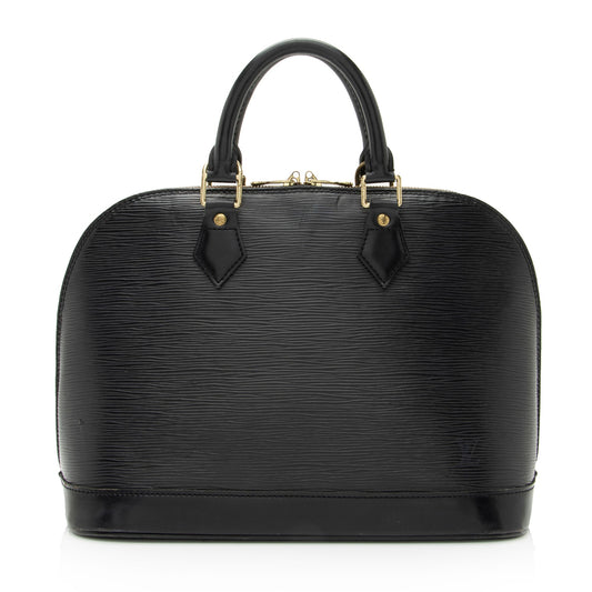 Louis Vuitton Vintage Epi Leather Alma PM Satchel (SHF-d8E4zg)
