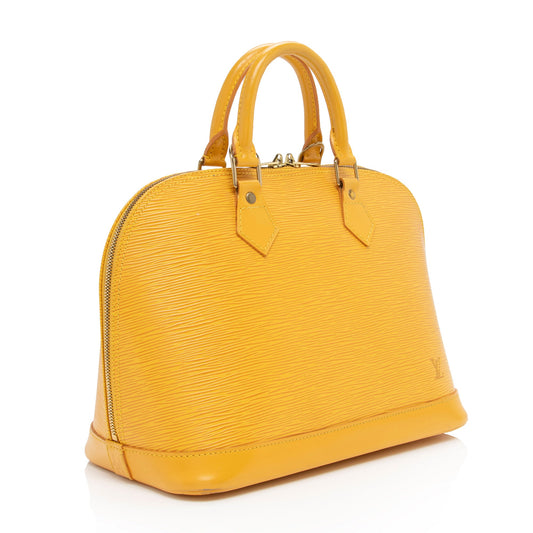 Louis Vuitton Vintage Epi Leather Alma PM Satchel (SHF-PzSHJO)