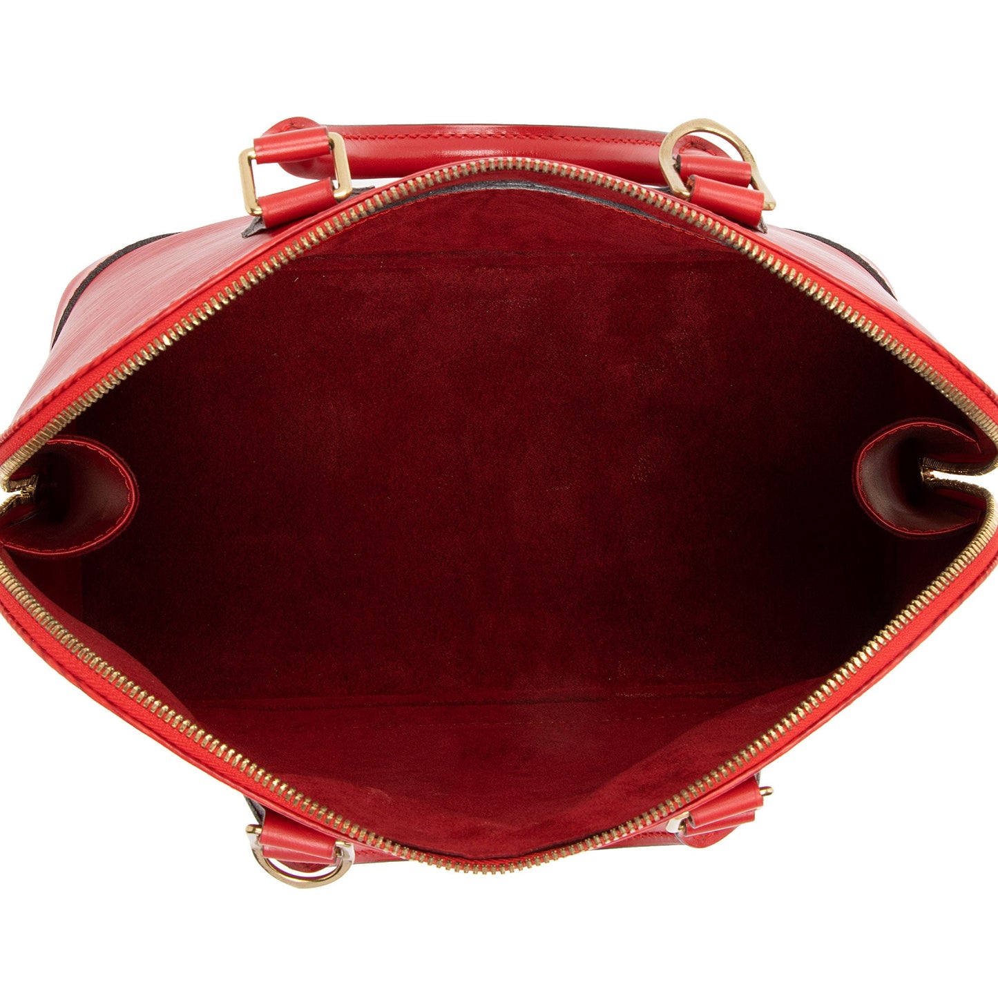 Louis Vuitton Vintage Epi Leather Alma PM Satchel (SHF-76s2Ey)