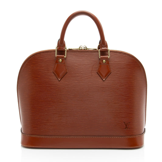 Louis Vuitton Vintage Epi Leather Alma PM Satchel (SHF-ZcaQTJ)