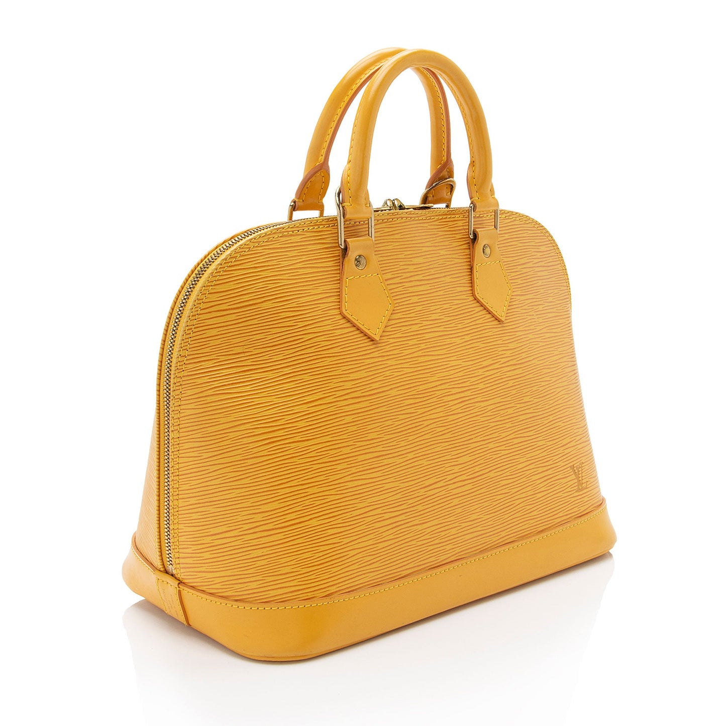 Louis Vuitton Vintage Epi Leather Alma PM Satchel (SHF-4mzRXN)