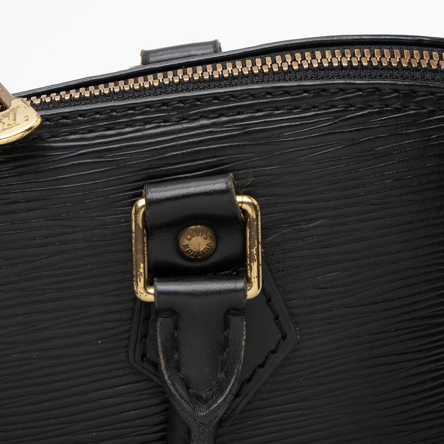 Louis Vuitton Vintage Epi Leather Alma PM Satchel