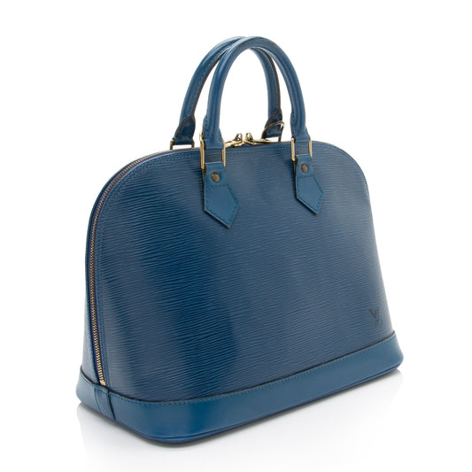 Louis Vuitton Vintage Epi Leather Alma PM Satchel