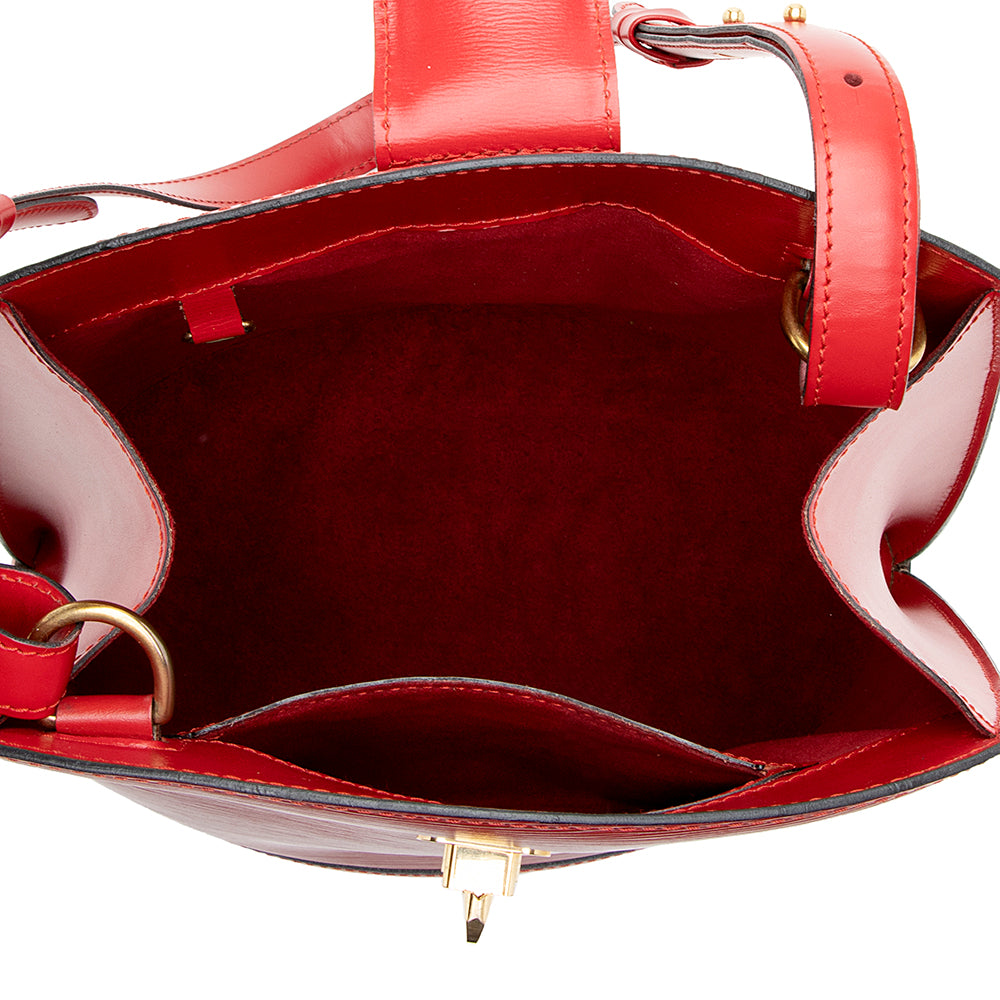 Louis Vuitton Vintage Epi Leather Cluny Shoulder Bag (SHF-19545)