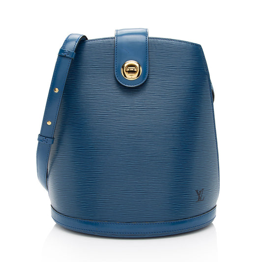 Louis Vuitton Vintage Epi Leather Cluny Shoulder Bag (SHF-52pSSf)