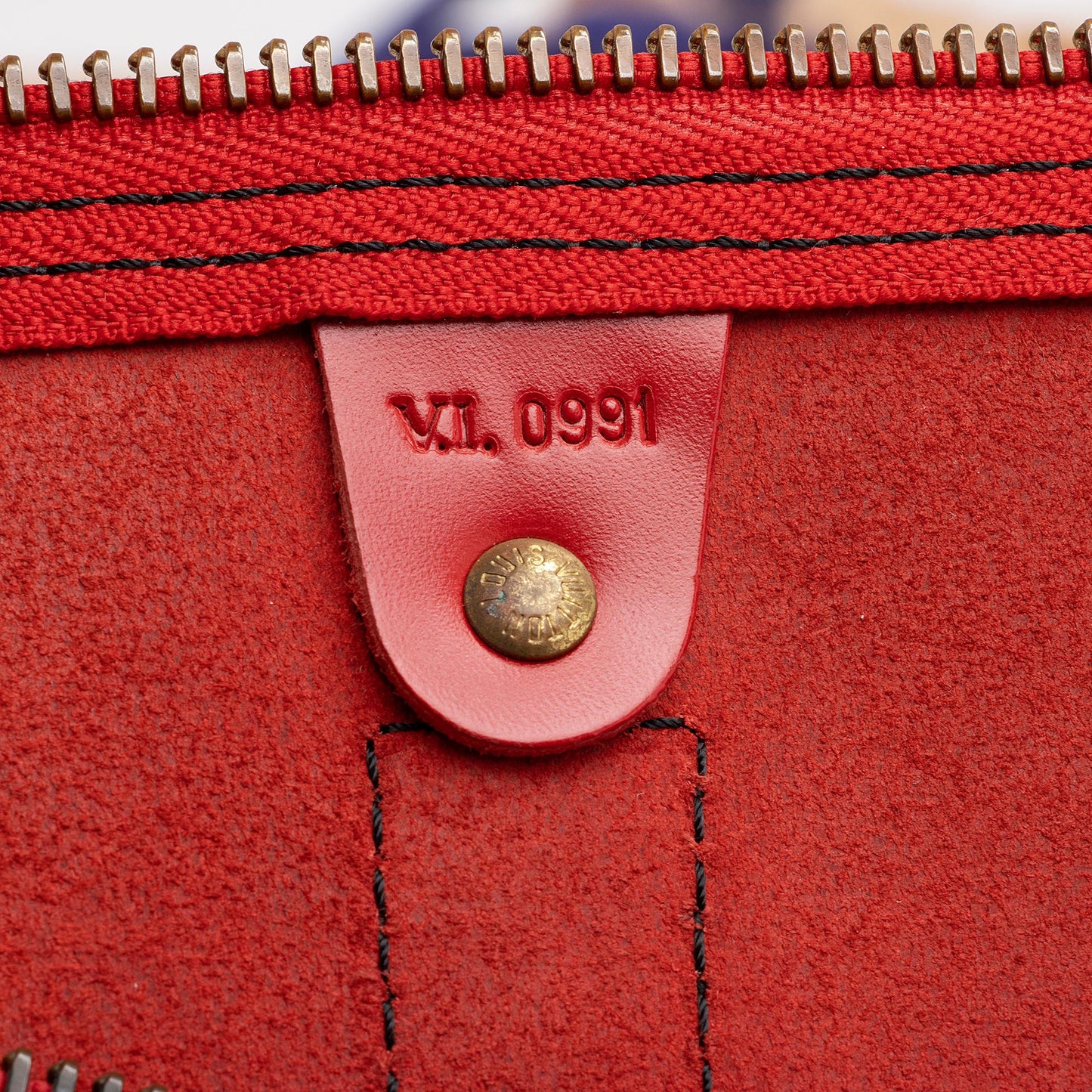 Louis Vuitton Vintage Epi Leather Keepall 45 Duffle Bag (SHF-22789)