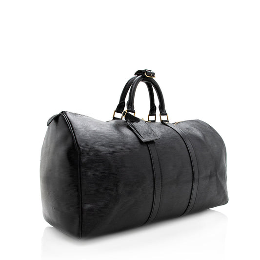 Louis Vuitton Vintage Epi Leather Keepall 50 Duffel Bag (SHF-18921)