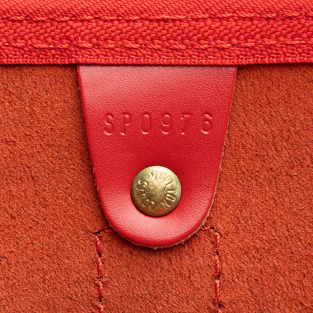 Louis Vuitton Vintage Epi Leather Keepall 50 Duffel Bag (SHF-19332)