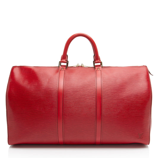 Louis Vuitton Vintage Epi Leather Keepall 50 Duffle