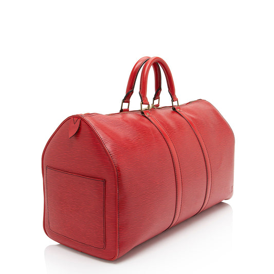 Louis Vuitton Vintage Epi Leather Keepall 50 Duffle