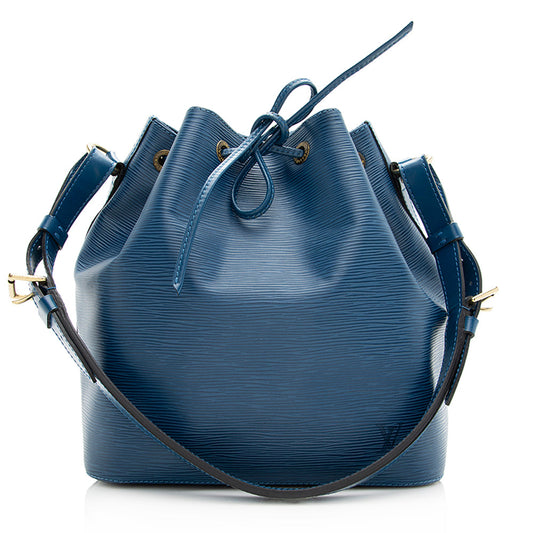Louis Vuitton Vintage Epi Leather Petit Noe Shoulder Bag (SHF-20453)