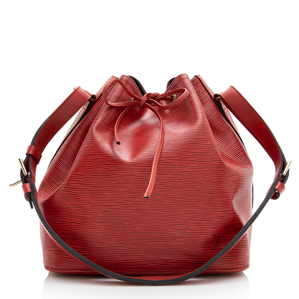Louis Vuitton Vintage Epi Leather Petit Noe Shoulder Bag (SHF-21487)