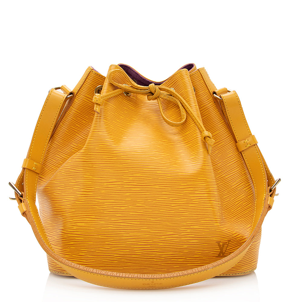 Louis Vuitton Vintage Epi Leather Petit Noe Shoulder Bag (SHF-21407)