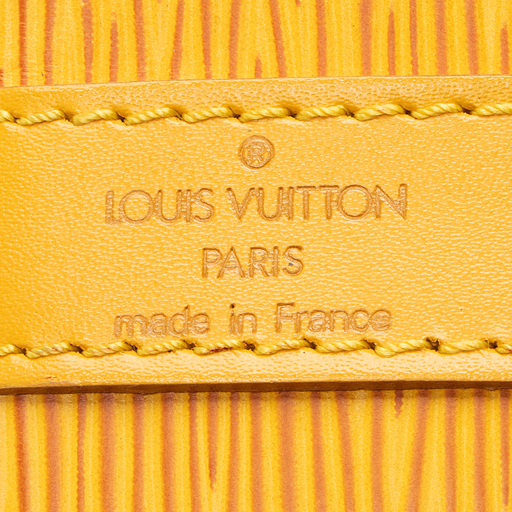 Louis Vuitton Vintage Epi Leather Petit Noe Shoulder Bag (SHF-21407)