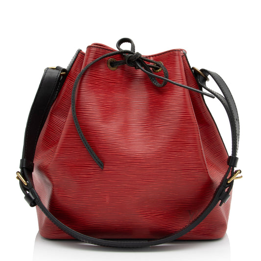 Louis Vuitton Vintage Epi Leather Petit Noe Shoulder Bag (SHF-SRl7sT)