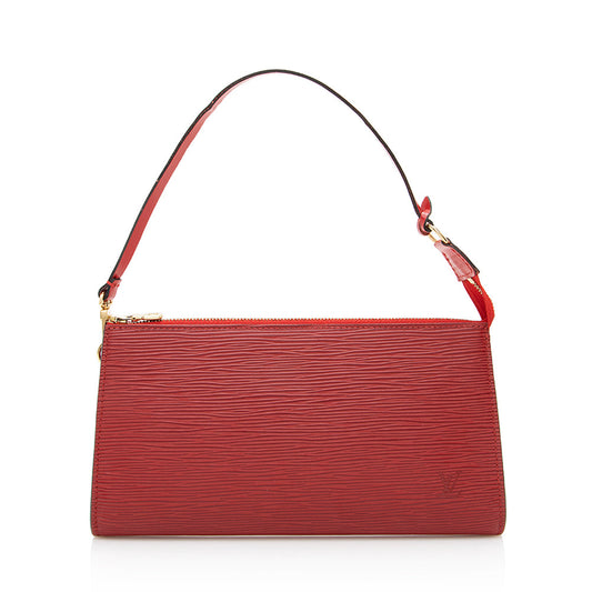 Louis Vuitton Vintage Epi Leather Pochette Accessoires (SHF-19220)