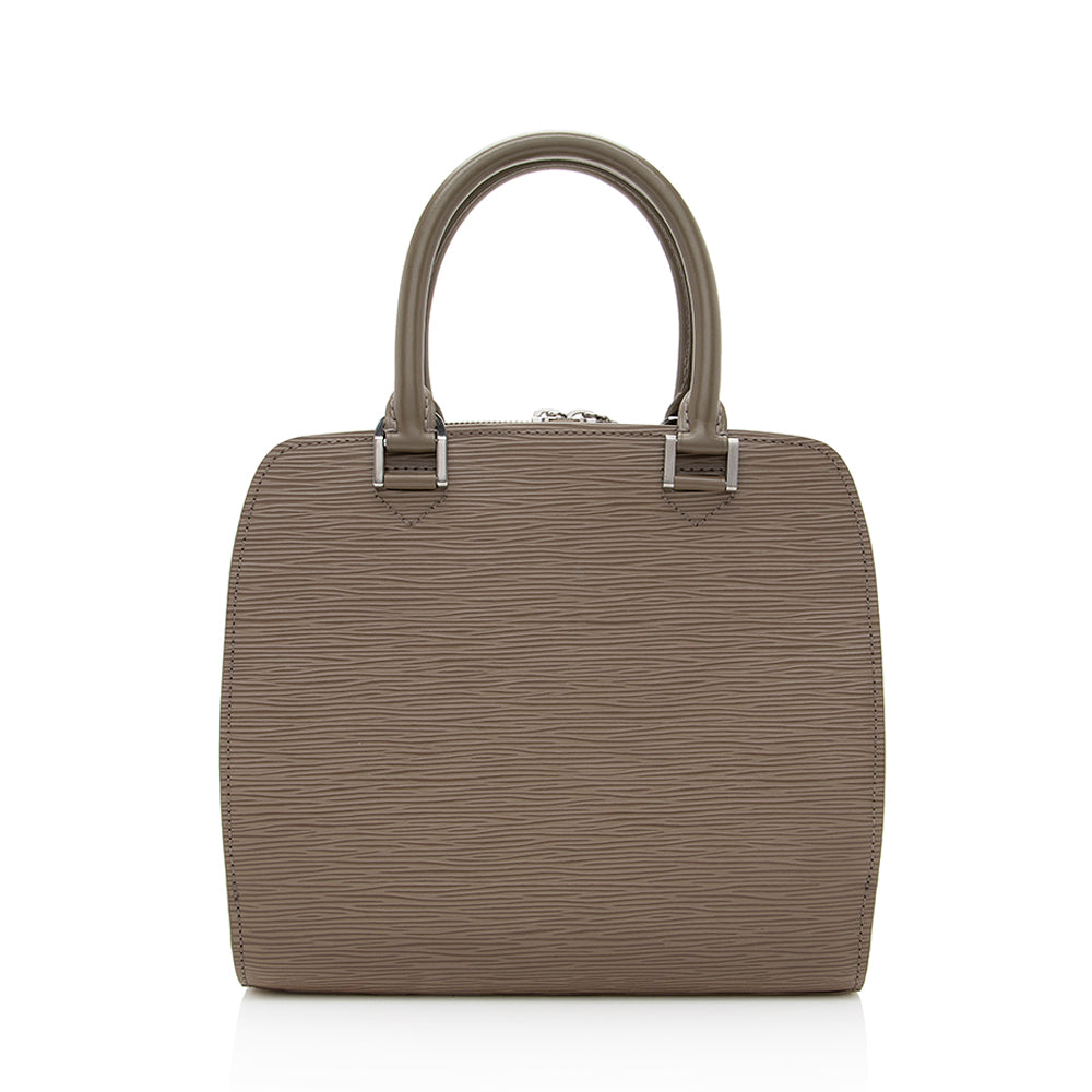Louis Vuitton Vintage Epi Leather Pont Neuf Satchel (SHF-19066)