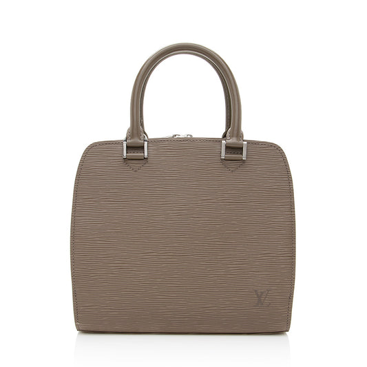 Louis Vuitton Vintage Epi Leather Pont Neuf Satchel (SHF-19066)