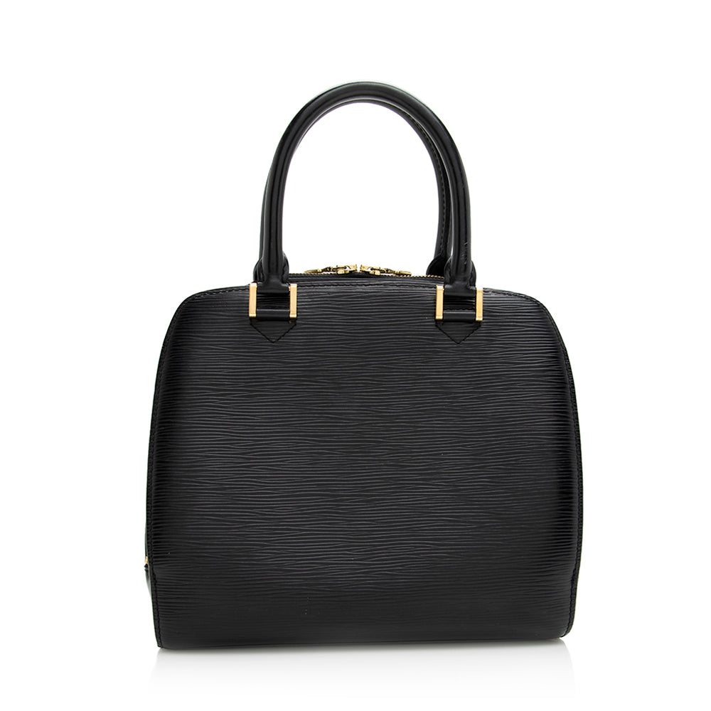 Louis Vuitton Vintage Epi Leather Pont Neuf Satchel (SHF-20435)