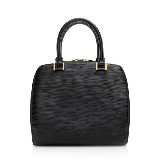 Louis Vuitton Vintage Epi Leather Pont Neuf Satchel (SHF-20435)