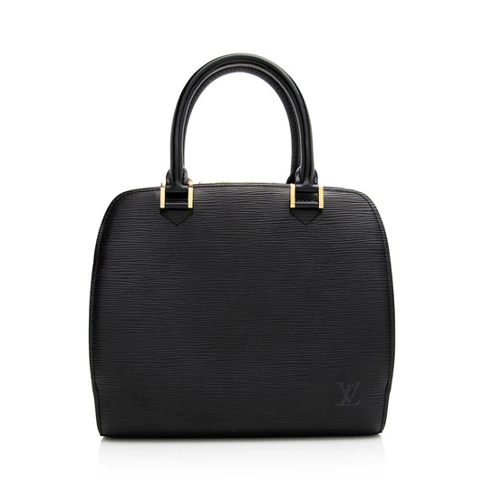 Louis Vuitton Vintage Epi Leather Pont Neuf Satchel (SHF-20438)