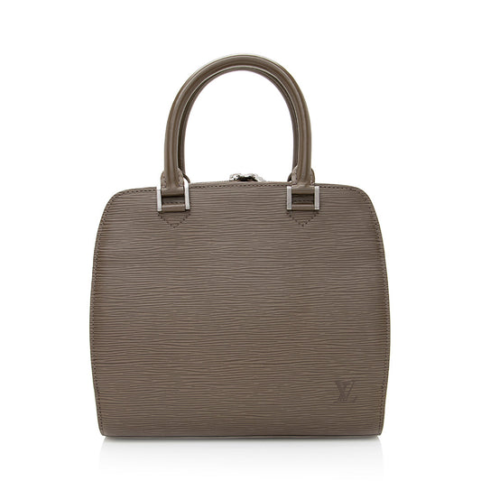 Louis Vuitton Vintage Epi Leather Pont Neuf Satchel (SHF-20490)