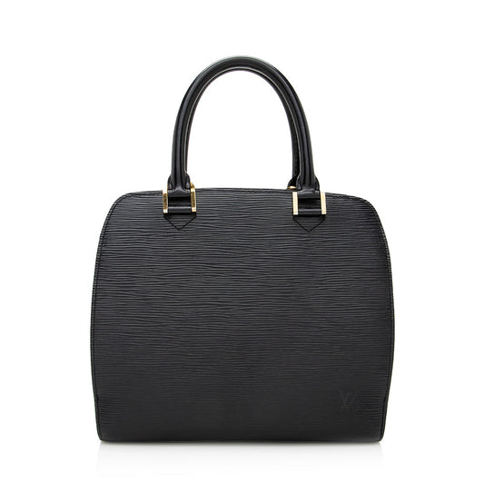 Louis Vuitton Vintage Epi Leather Pont Neuf Satchel (SHF-21501)