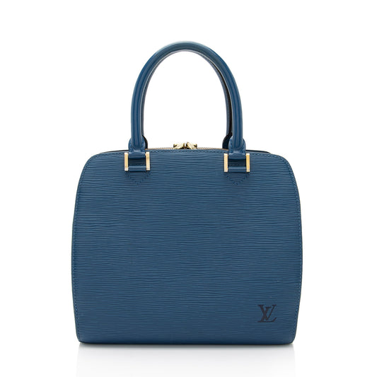 Louis Vuitton Vintage Epi Leather Pont Neuf Satchel (SHF-QKCrtV)