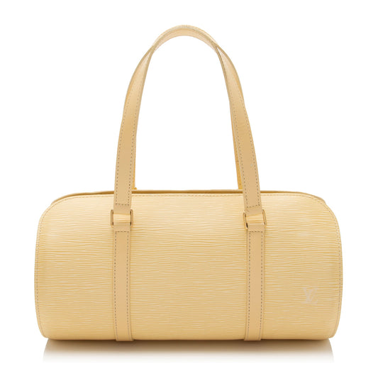 Louis Vuitton Vintage Epi Leather Soufflot Satchel