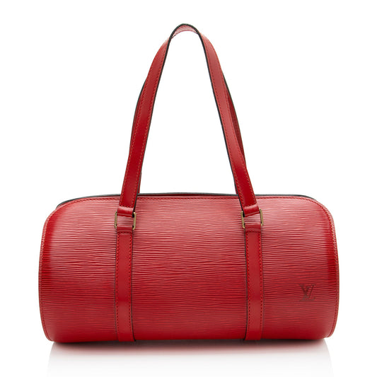 Louis Vuitton Vintage Epi Leather Soufflot Satchel