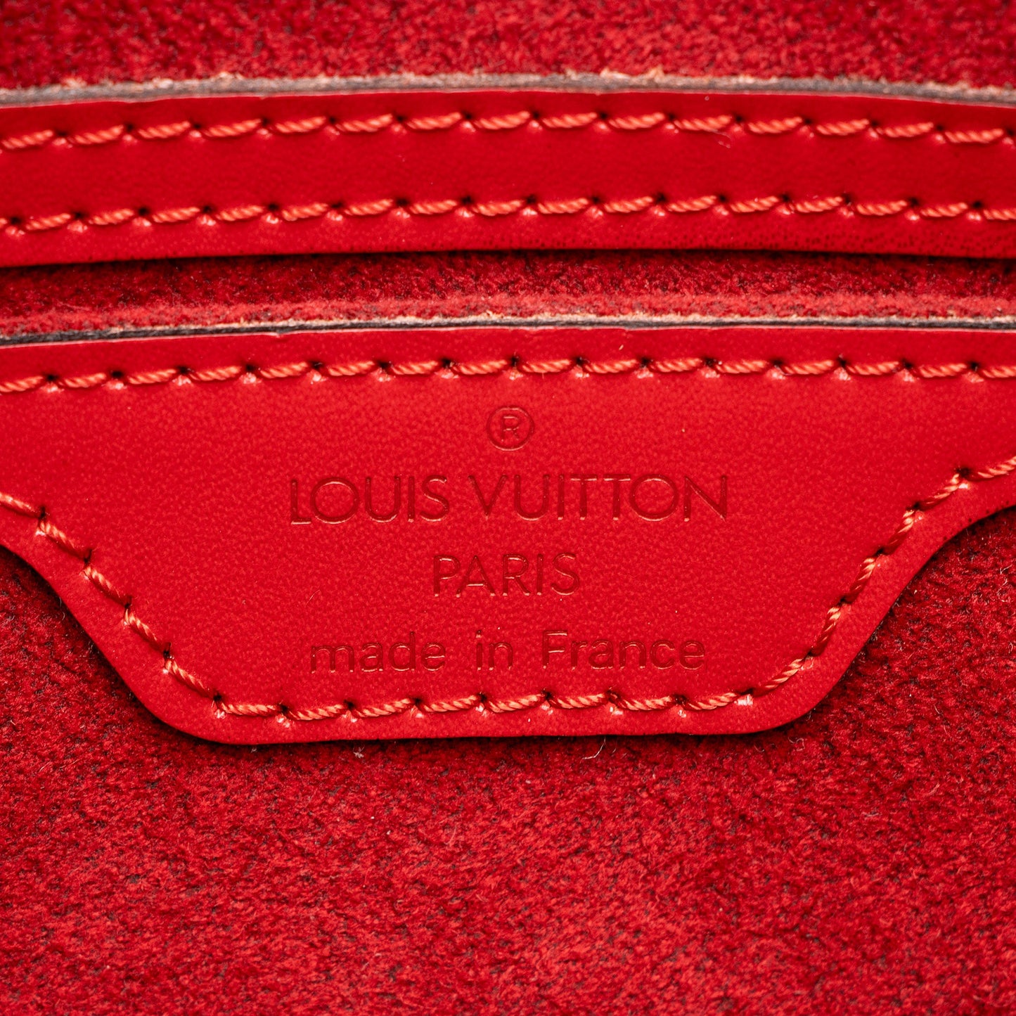 Louis Vuitton Vintage Epi Leather Soufflot Satchel