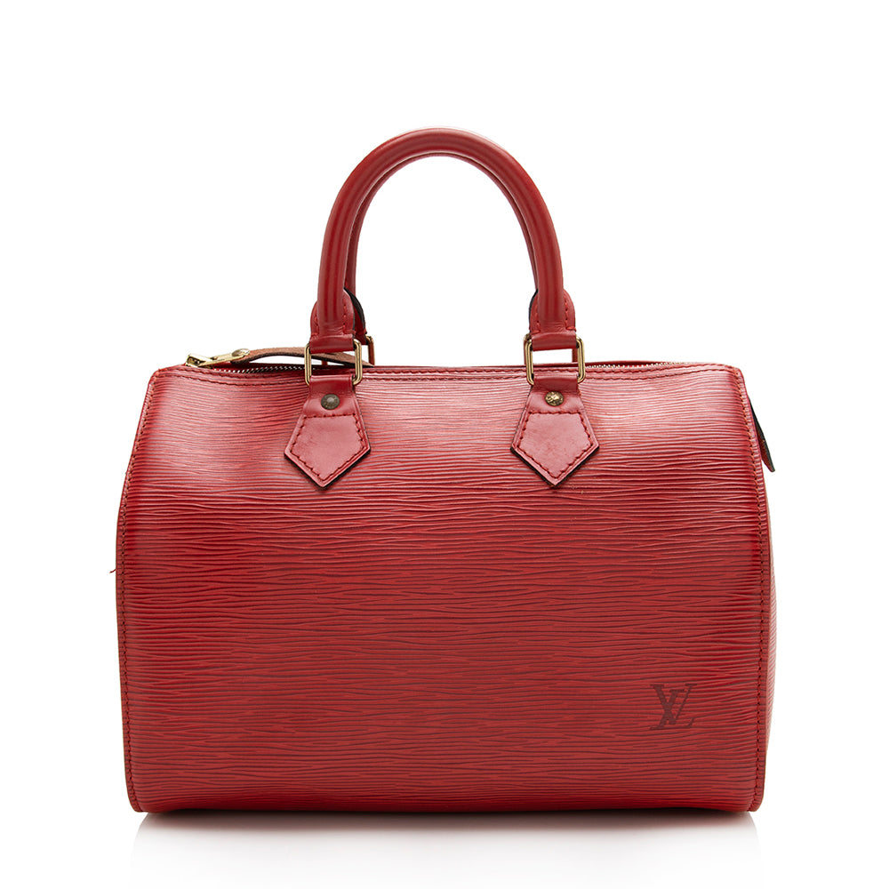 Louis Vuitton Vintage Epi Leather Speedy 25 Satchel -  (SHF-16344)