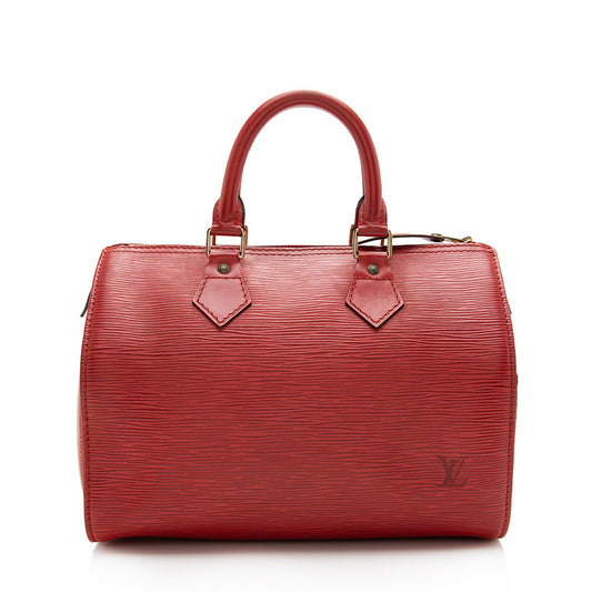 Louis Vuitton Vintage Epi Leather Speedy 25 Satchel -  (SHF-16344)