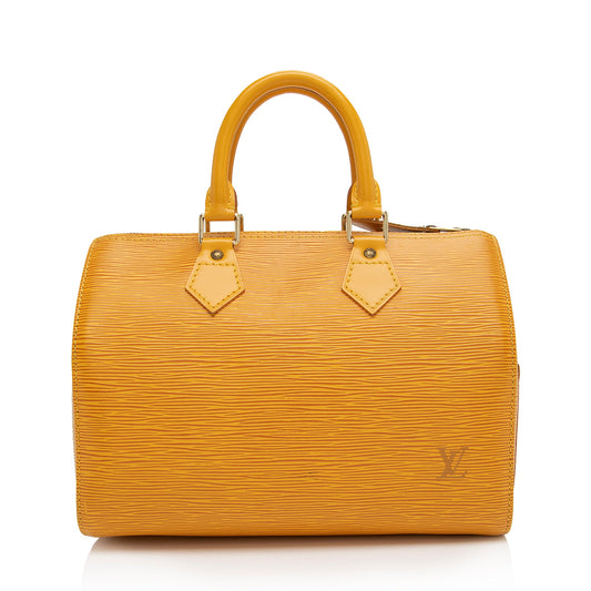 Louis Vuitton Vintage Epi Leather Speedy 25 Satchel (SHF-J8QSzJ)