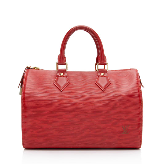 Louis Vuitton Vintage Epi Leather Speedy 25 Satchel (SHF-Dp6v9X)