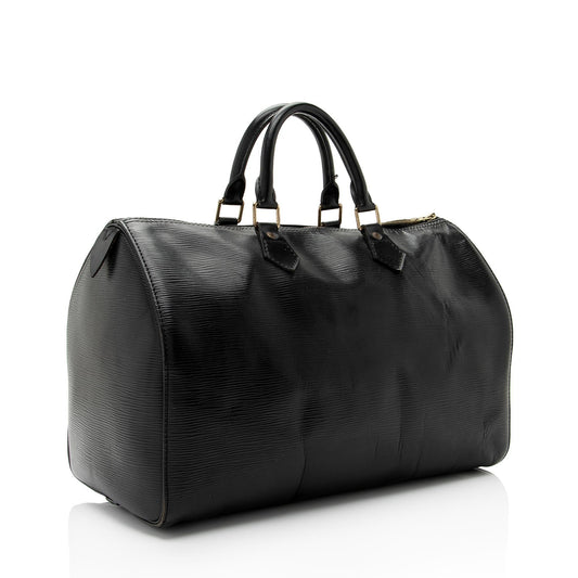Louis Vuitton Vintage Epi Leather Speedy 35 Satchel -  (SHF-60IBul)