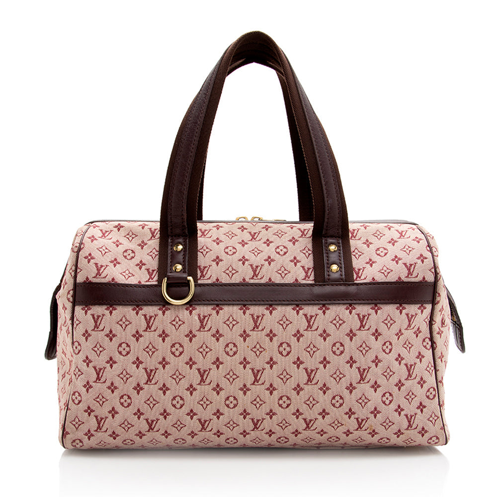 Louis Vuitton Vintage Mini Lin Josephine GM Satchel -  (SHF-19088)