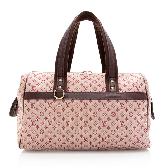 Louis Vuitton Vintage Mini Lin Josephine GM Satchel -  (SHF-19088)