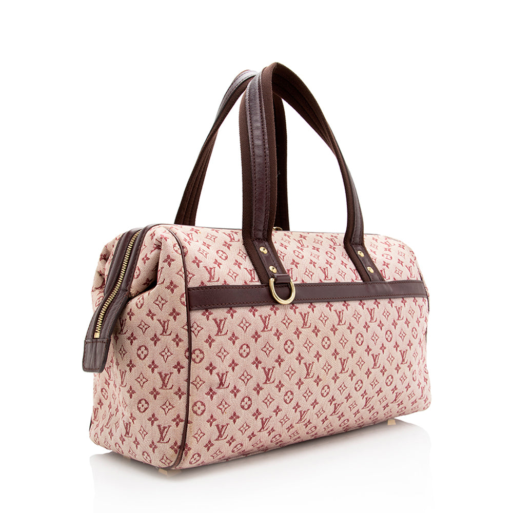 Louis Vuitton Vintage Mini Lin Josephine GM Satchel -  (SHF-19088)