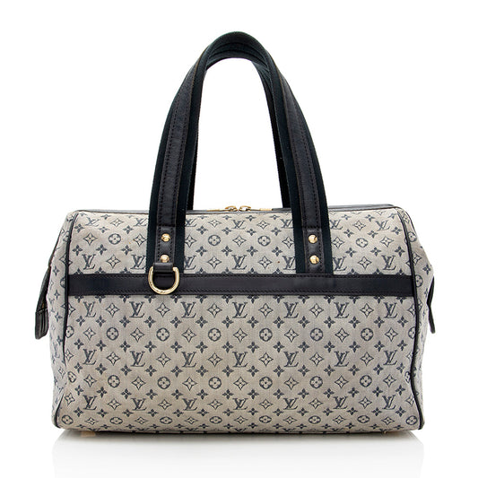 Louis Vuitton Vintage Mini Lin Josephine GM Satchel (SHF-19875)