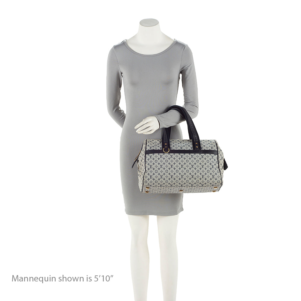 Louis Vuitton Vintage Mini Lin Josephine GM Satchel (SHF-20198)