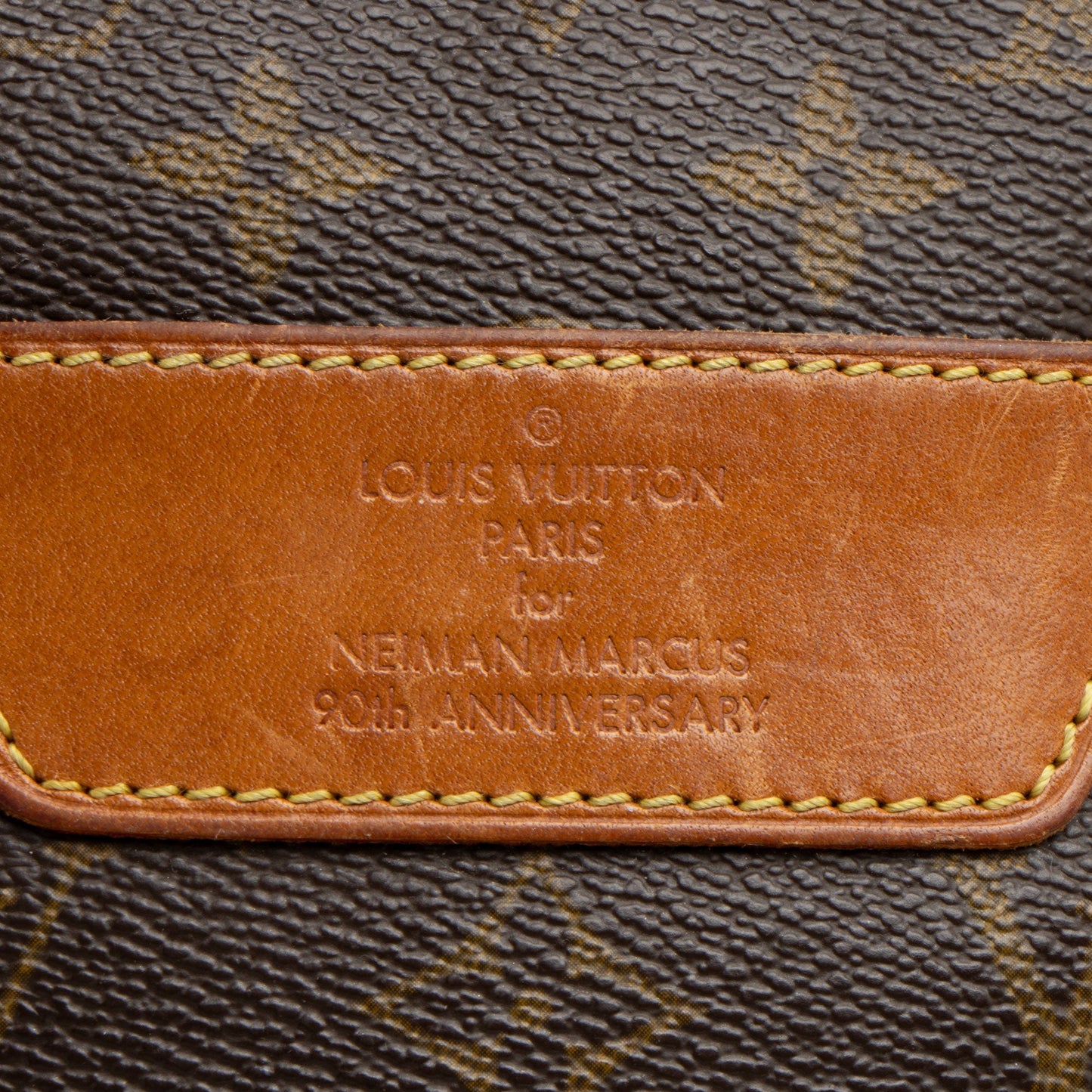 Louis Vuitton Vintage Monogram Canvas 90th Anniversary Danube Shoulder Bag (SHF-lb7Mad)