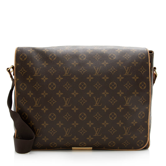 Louis Vuitton Vintage Monogram Canvas Abbesses Messenger Bag (SHF-22794)