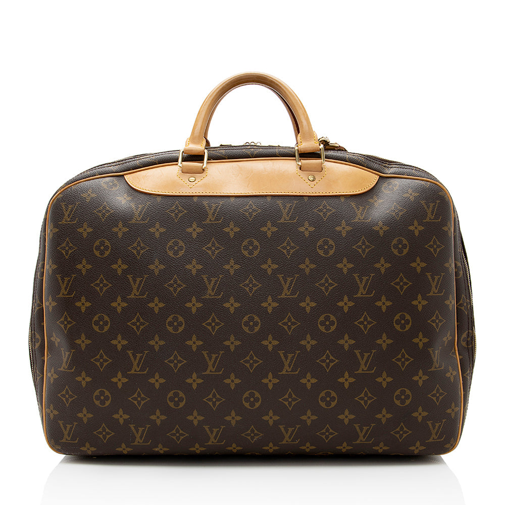 Louis Vuitton Vintage Monogram Canvas Alize 24 Heures Weekender (SHF-19876)
