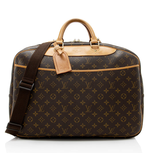 Louis Vuitton Vintage Monogram Canvas Alize 24 Heures Weekender (SHF-19876)