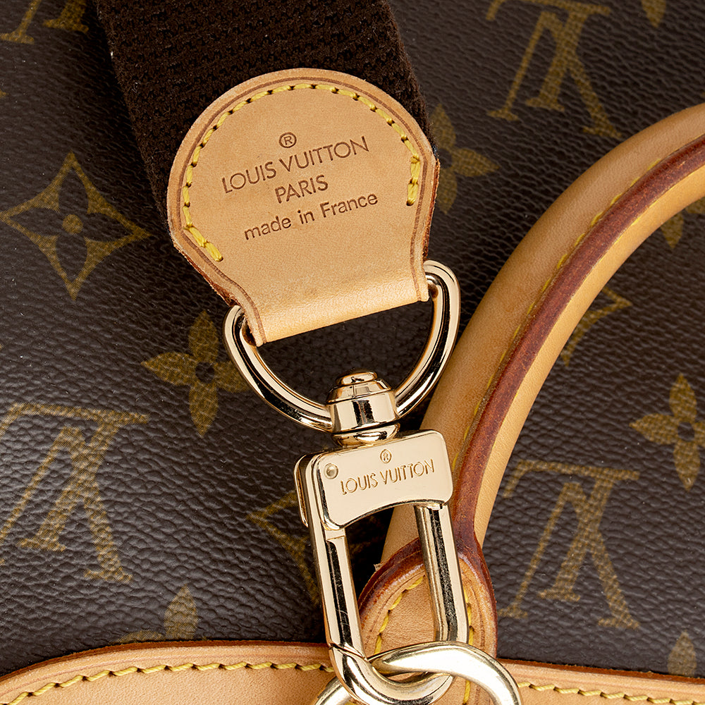 Louis Vuitton Vintage Monogram Canvas Alize 24 Heures Weekender (SHF-19876)